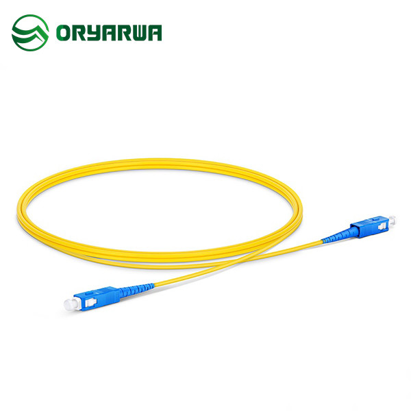 SC UPC To SC UPC Simplex Single Mode Patch Cord