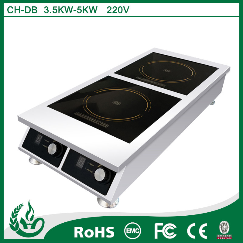 Buy cheap Commercial induction double hob for sale product