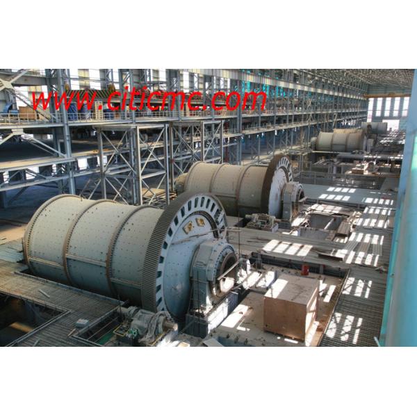 Fine Grinding Equipment 110tph Mine Ball Mill For 35 Mesh Materials