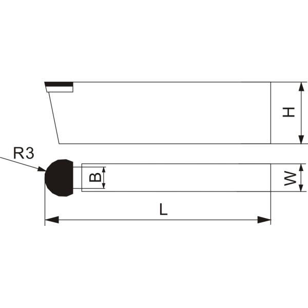 High Hardness PCD Inserts / Durable PCD Turning Wheel Hub Inserts