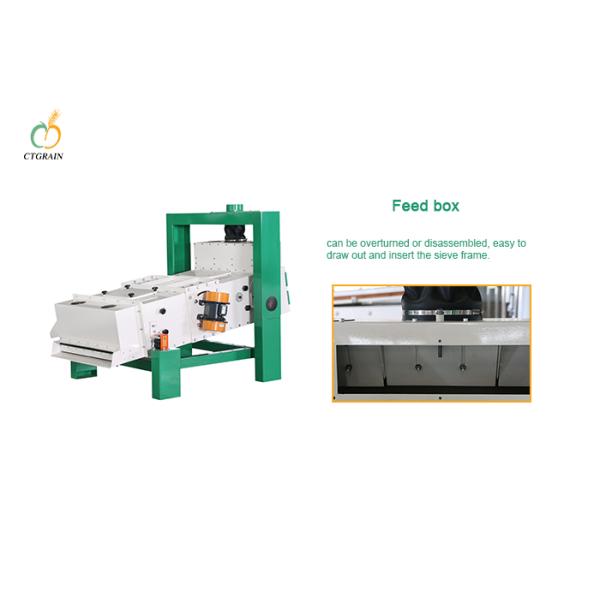 Flour Wheat Corn rice 75TPH Vibro Screen Separator