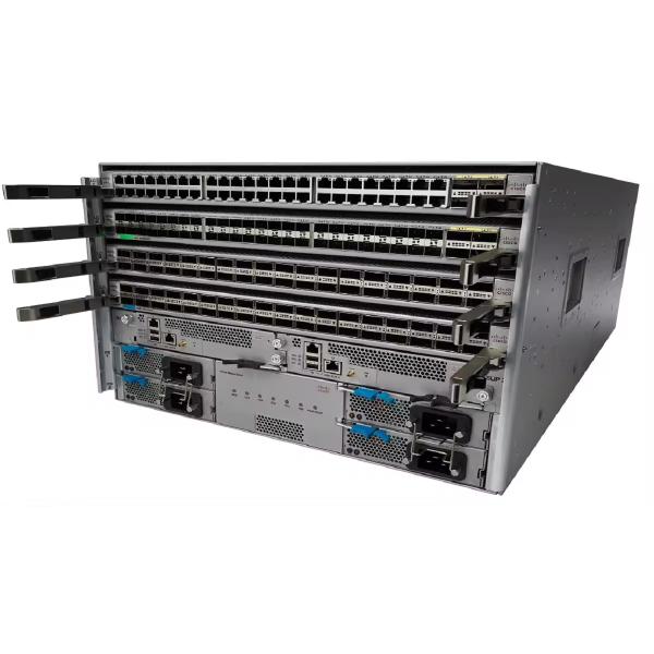 Original Nexus 9500 Series 4 Slot Core Network Switch N9K-C9504 VLAN Support