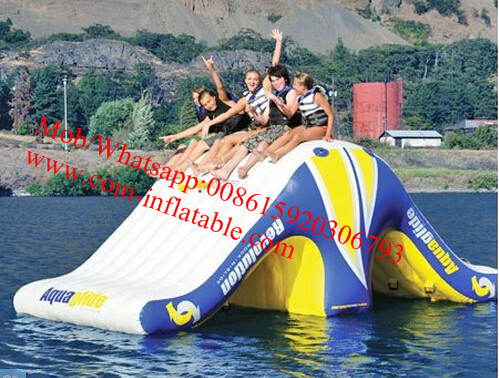 Inflaable Best Sale inflatable floating water slide adults inflatable water