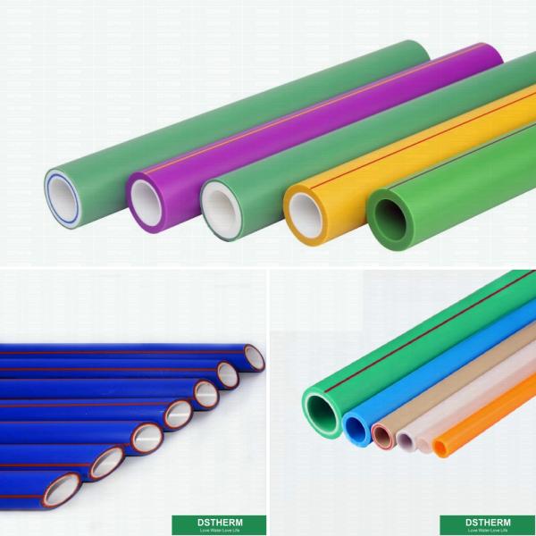 Sanitary Green Plastic Water Pipe No Pollution For Central Heating Systems