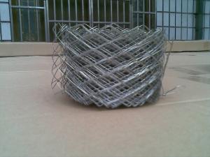 Buy cheap 25cm Width Expanded Metal Lath Reinforcing Galvanized Coil Mesh product