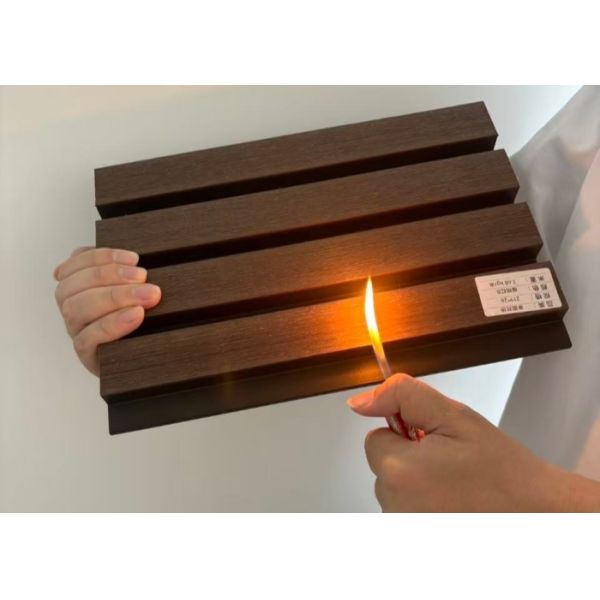 Weatherproof Modern Exterior WPC Wall Panel Interlocking WPC Outdoor Panel