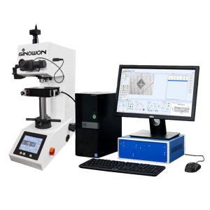 Auto Turret Digital Vickers Hardness Tester Equipment 10x 20x Objective