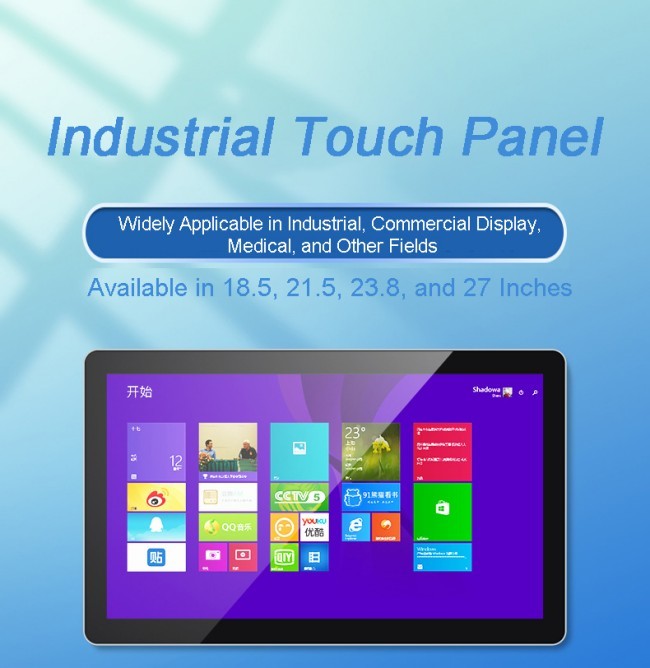 Customized IP65 Embedded 10.1-inch Rear-Mount Capacitive Touch Display HMI DC HD-MI Screen ﻿