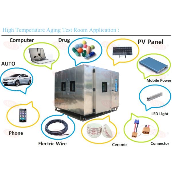 Customized Stainless Steel Environmental Constant Tempeature Humidity Test Chamber