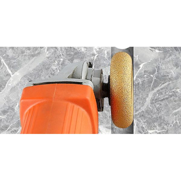 Vacuum Brazed Grinding Buffing Wheel For Hand Grinder 75mm