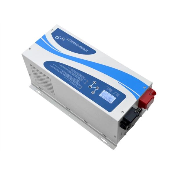 LCD Display Low Frequency Pure Sine Wave Inverter , Power Inverter With Battery Charger