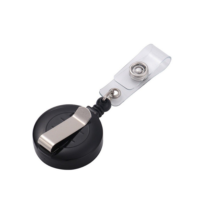 Styles DIY Photo Retractable Plastic Sublimation Badge Holder Reel Clip Holder
