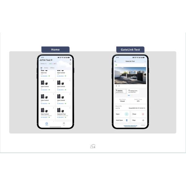 WiFi Smart Access Control RS485 Interface HTTP/S Protocol OTA Support For Unlimited Distance Remote Unlock HD Live Streaming