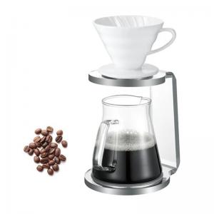 Buy cheap Concise Ceramic / Glass Pour Over Coffee Maker 220V - 240V FDA product