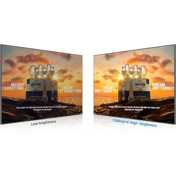 DLED High Brightness LCD Digital Signage Display 1500cd/m2 for Store Window