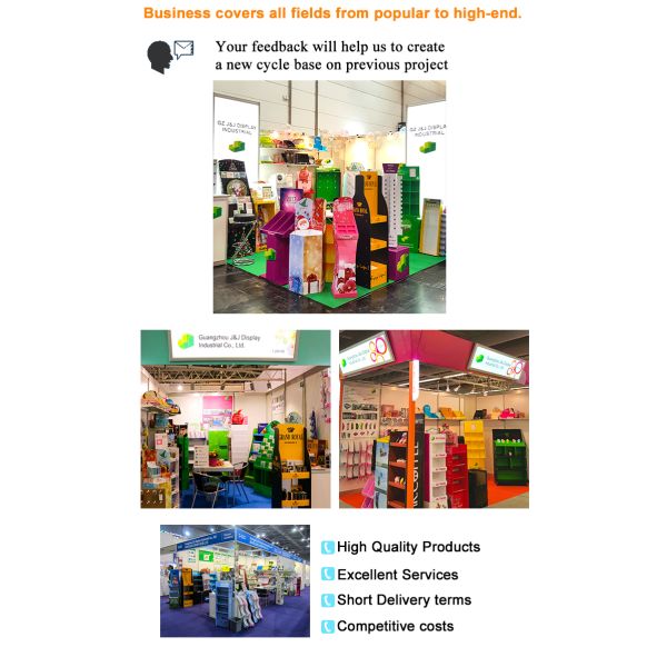 Paperboard POS Pegboard Display Stand Digital Printed For Theater