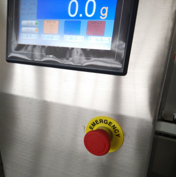 Online Check Weigher machine INCW-300 5g-3600g 0.5g 80p/min For Weight Check With LED Touch Screen for food