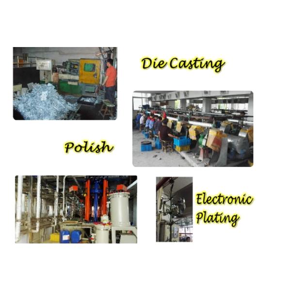 H057 Australia Style Metal Coffin Handles Zamak Fix bar handles