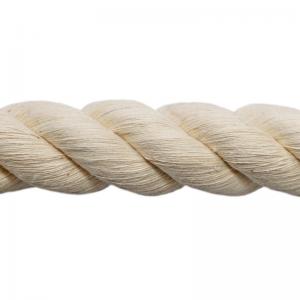 China YILIYUAN Shandong Exit 25mm 3 Ply Soft Macramé Cotton Twisted Rope for Structure on sale