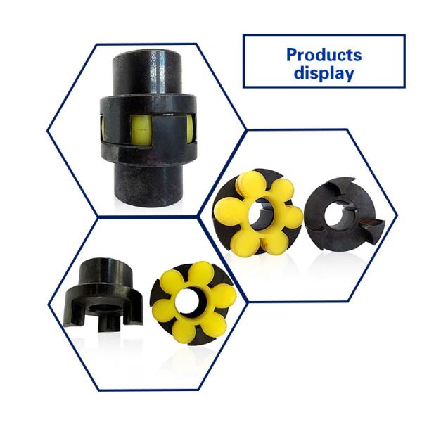 ML8 S200 Steel Flexible Jaw Coupling / Rotex Shaft Coupling Standard