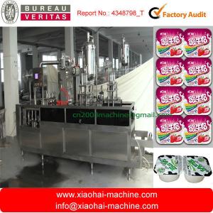 Buy cheap Full Automatic Yogurt Cup Forming filling Sealing Machine product