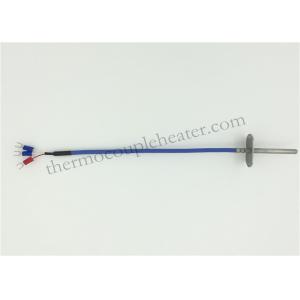 Waterproof Temperature Sensor PT100 RTD With Stainless Steel Flange