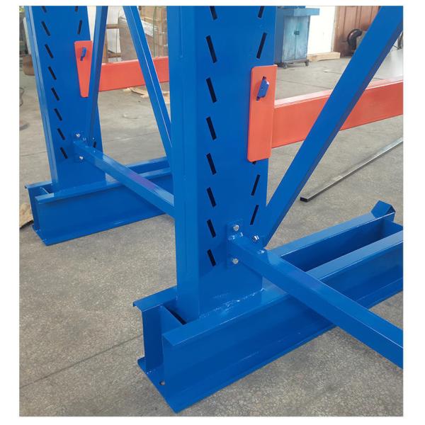 500-5000kg Industrial Cantilever Racking System Custom Arm Length Modular Design