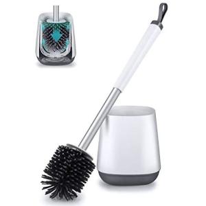 Buy cheap TPR Soft Bristle Silicone Toilet Bowl Brush With Holder ISO9001 product