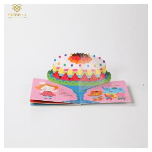 Buy cheap Personalized Children Story Books Recycled Paper 3D Printing ISO9001 product