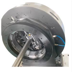 Four Jaw Hollow Chuck , Double Acting Pneumatic Lathe Chuck