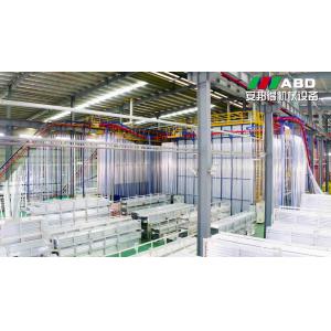 Buy cheap Full Automatic Powder Coating Line machine ALuminum Profile Spray Booth product