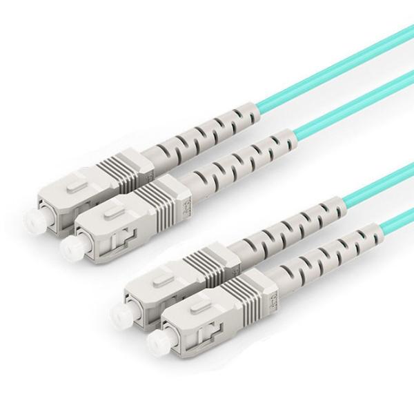 Fiber Optic Patch Cord sc OFNR SC UPC-SC UPC OM3 Duplex 3.0mm 2.0mm LSZH