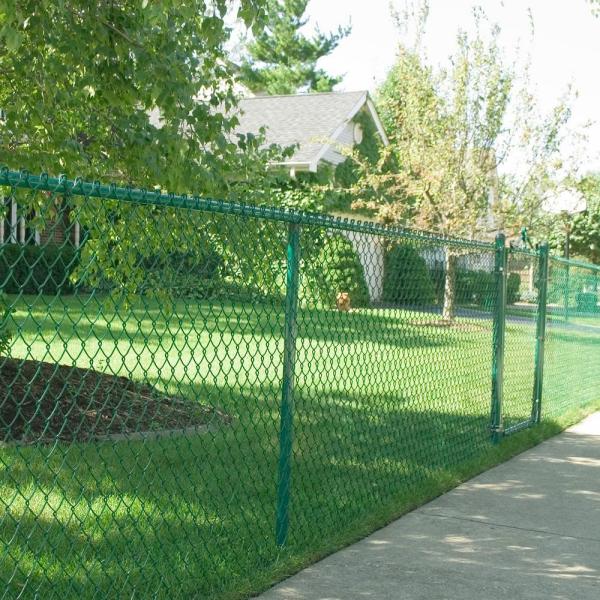 Heavy Duty 2''X 2'' Chain Link Fence 9 Gauge Galvanized 50ft X 8ft Diamond Wire Mesh