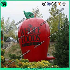 Buy cheap Advertising Inflatable Fruits Replica Giant Inflatable Apple Model product