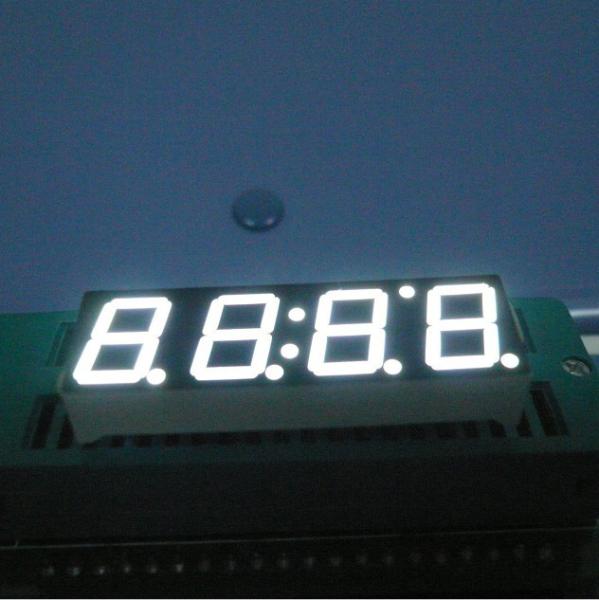 Quality Ultra White Led Clock Display , Common Cathode 7 Segment Display For home appliance for sale
