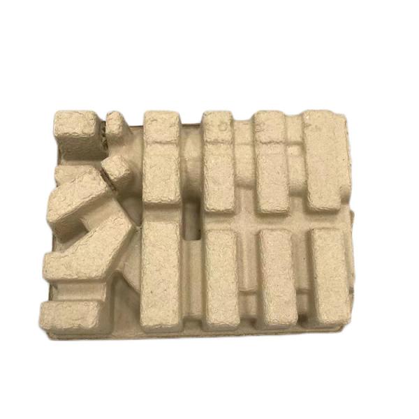 Recyclable Bagasse Pulp Tray Custom Corrugated Trays 1.5mm Thickness