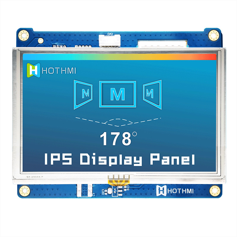 5.0 Inch 800x480 IPS Resistive TFT LCD Display