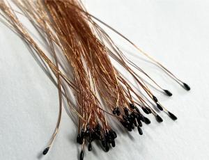 Buy cheap Epoxy Coated Digital Thermometer Thermistor With Enameled Lead Wire product