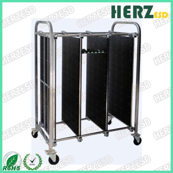 Rosh 100Pc PCB ESD Storage Rack Handle Adjustable 350MM Panel Width