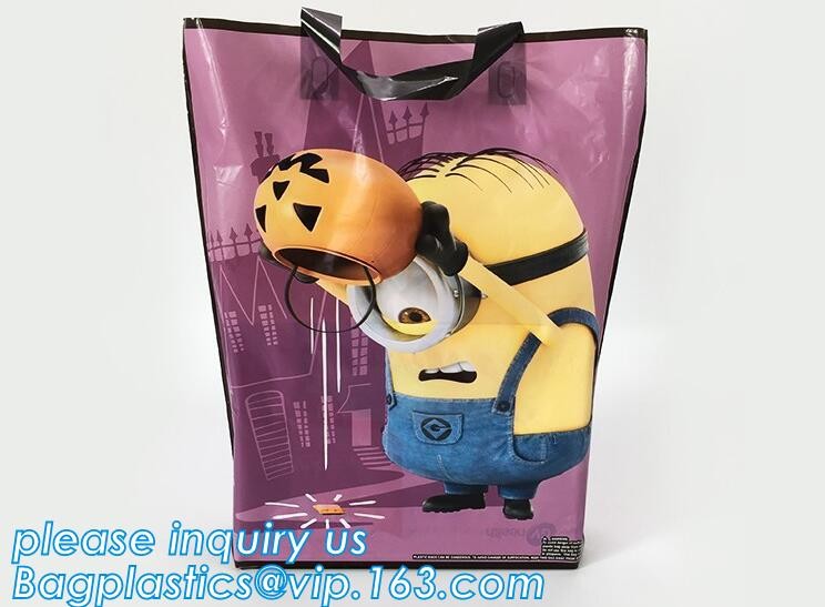 Manufacturer Custom Logo Printing soft loop handle plastic bag,promotional 100% biodegradable custom printed soft loop h