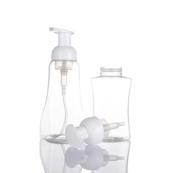 500ml Plastic Spray Foam Pump Shampoo Bottle with Eco-friendly Material