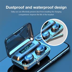 wireless earphones bluetooth Headphones BT 5.0 Auriculares F9 TWS Touch Control