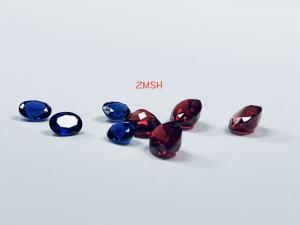 China Royal Blue Synthetic Gem Stone Ruby Sapphire Gems on sale