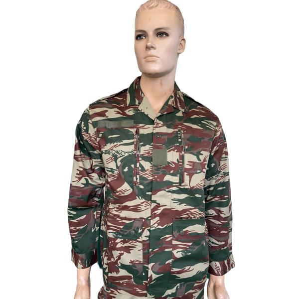 Tactical Tiger Stripe Camo Uniform Waterproof Tear Resistant Military Clothing