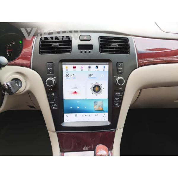 10.4 Inch Android Auto Stereo For Lexus ES 2006-2012 Navigation GPS Multimedia DVD Player Android Wireless Carplay 4G