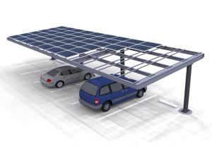 Buy cheap Residential Customized Solar Carport Structures Panel Support Mounting product