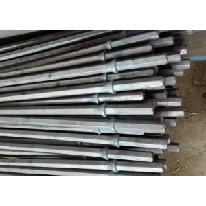 Buy cheap Hard Rock Drill Rods Carbon Steel Material Plug Hole Integral Drill Steel product