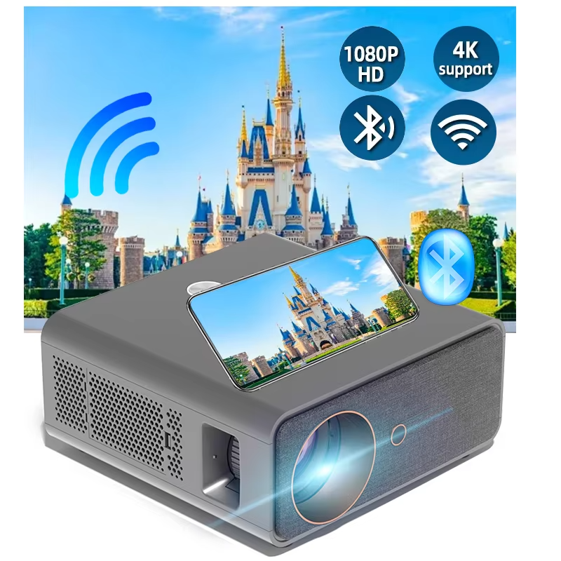 X1 Auto Home Cinema Projector 700 ANSI Lumens FHD Android Smart Projector