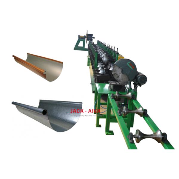 Half Round Gutter Roll Forming Machine, Gutter Machine
