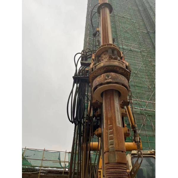 Continuous Flight Augering Foundation Drill Rig Convenient Operation